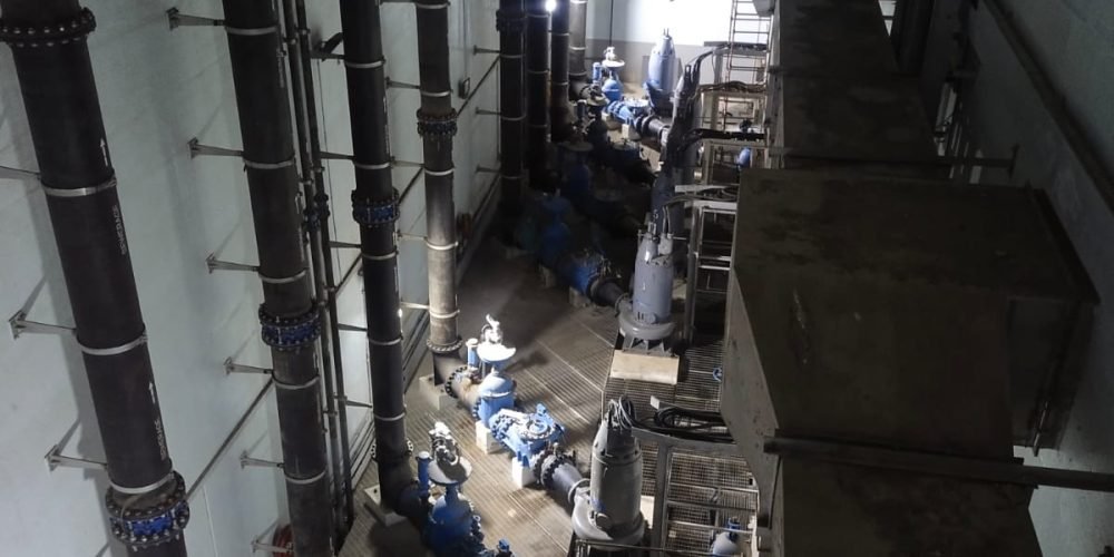 Large pump room